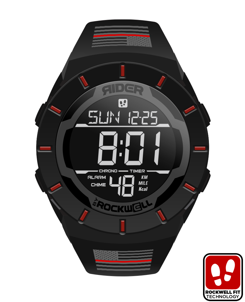 Coliseum Fit™ Thin Red Line - Freedom Edition (Black/Red)