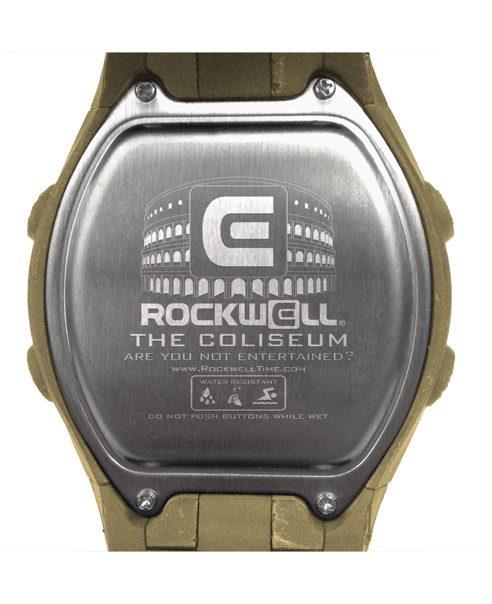 coyote tan coliseum digital watch with black accents Edit alt text