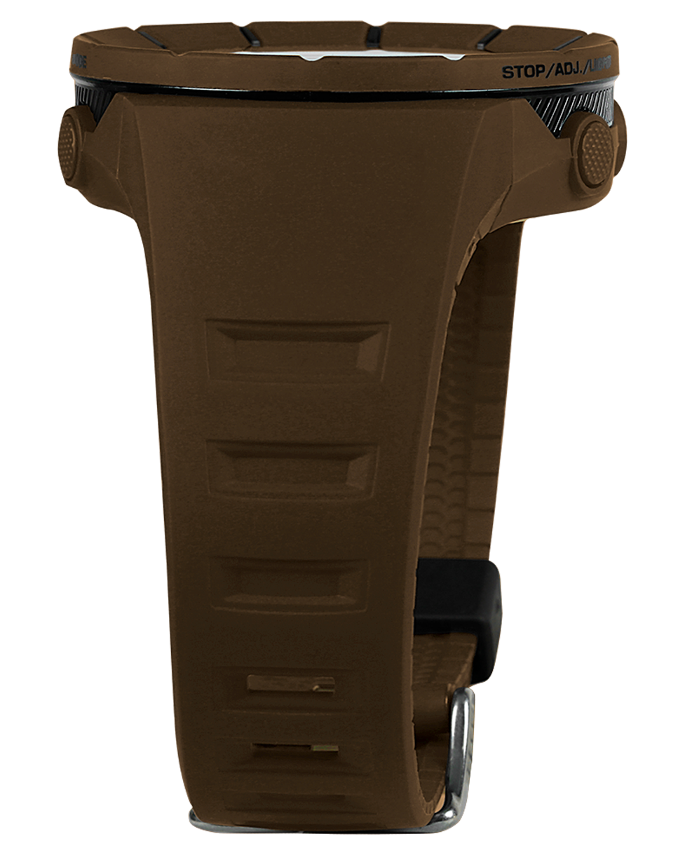 brown black coliseum watch band