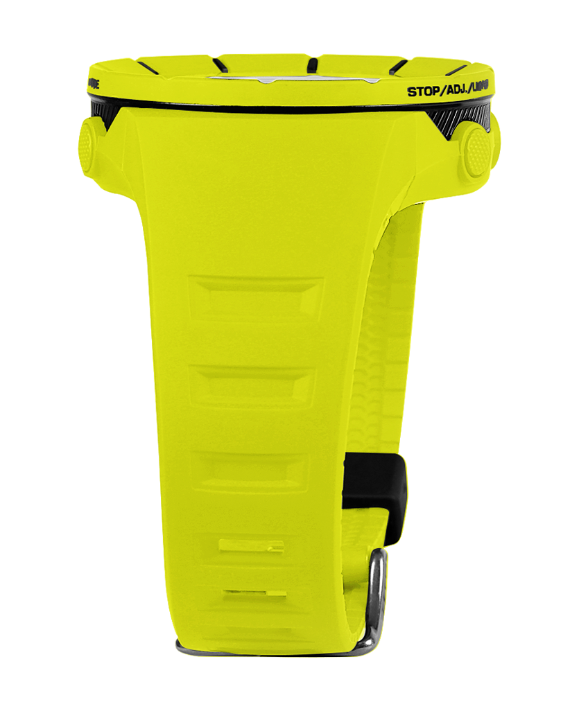 yellow black coliseum digital watch
