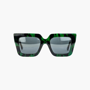 Green Pattern/Black