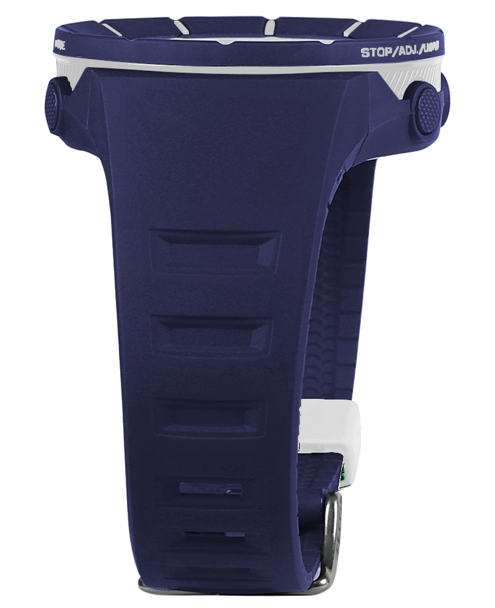 navy coliseum digital watch with white accents  Edit alt text
